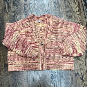 Madewell multi colored cardigan